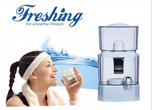 [Hot Item] Gravity Water Purifier Mineral Pot with Ceramic Filter