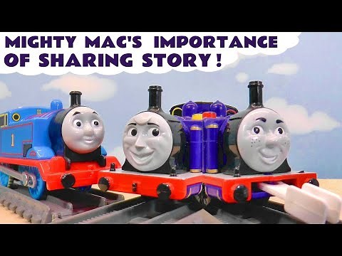 Thomas Toy Train Story With Gordon And Mighty Mac