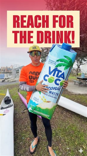 Tek Li Coaching on Instagram: "👇 Comment “DRINK” if this clicked. Stop pulling in the air! Get your hand to the water first. 💧 Most paddlers do this without noticing: They start pulling before the paddle is fully buried. Half blade in the water = half the power into the boat. Use this cue: “Reach for the drink.” 🥤 Imagine there’s a cold drink just within reach at water level. Lean forward, rotate, reach forward AND down, and touch the water with your hand. Hand wet = blade deep. Get fully bur