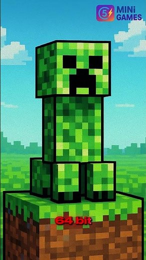 Minecraft Creeper Evolution: 1-BIT to 1024-BIT (He Gets TOO Real 😭💚)