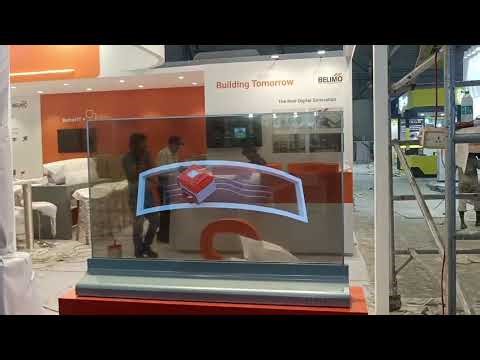 Transparent OLED Display on Rent | Premium Transparent Digital Display for Events | Indian Roar LLP