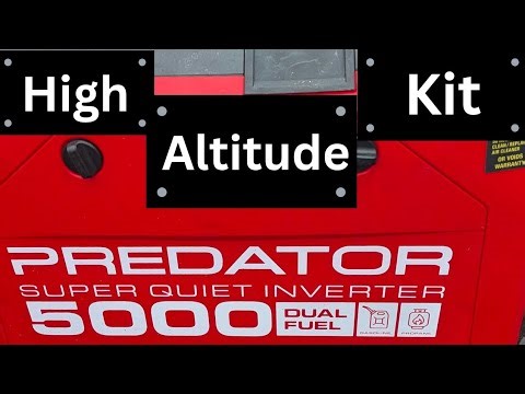 Installing the High Altitude Kit on a Predator 3500/5000 Inverter Generator 