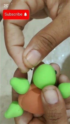 Cute Clay Dough Turtle Making | Easy Clay Art for Kids
