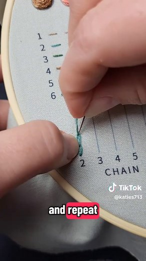 Beginner's Guide to Chain Stitch Embroidery