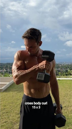 Bicep workout at home ✅