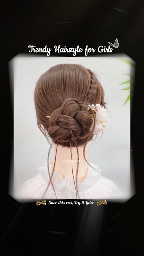 Trendy Hairstyle for Girls 🌺 Tutorial 💮 Fairy Hair Lab 🍁