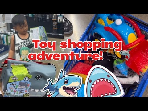 Toy Store Adventure | Shark Toy Surprise Inside! 🦈🎁