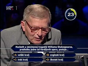 Milijunaš: joker Josip Matković [smiješno do suza]