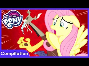 My Little Pony - Fluttershy Befriends Discord! | WildBrain Kids | WildBrain Kids