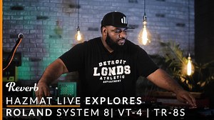 8.5K views · 60 reactions | Haz Mat Live [Walter Howard] mixes things up, manipulates vocals, and gets gloriously weird exploring Roland's System 8, VT-4 & TR-8S. | reverb.com | Facebook