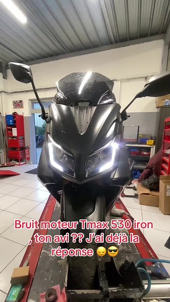 Changement de moteur sur Tmax 530 : le grand chantier