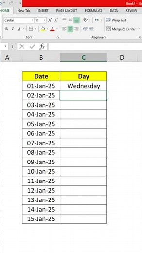 Find Any Day of the Week in Excel | Day Finder Tutorial