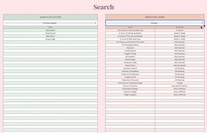 Book Tracker Spreadsheet | Reading Log | Google Sheets | Bibliophile Spreadsheet - Etsy