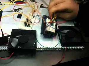 Accelorometer and computer fan test