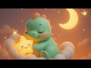 🦖 Dino Bedtime Lullabies | Kids Sleep Music 🌙✨ Cute Dinosaur Sweet Dreams