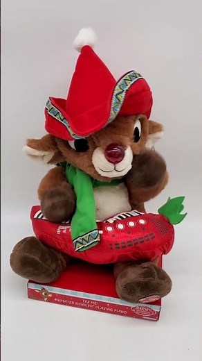 Animated Plush - Rudolph the Red Nosed Reindeer