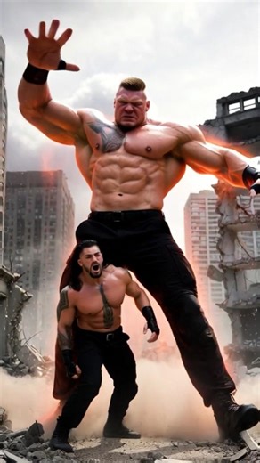 Brock Lesnar becomes a monster Roman reigns defeat him #brocklesnar #monster #chemical #romanreigns