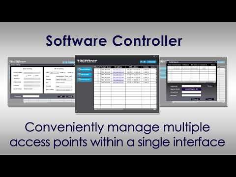 TRENDnet AC1200 Dual Band PoE Access Point (with software controller) TEW-821DAP