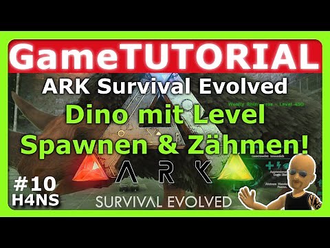 ARK - Dino mit Level Spawnen Tutorial XBOX ONE #10