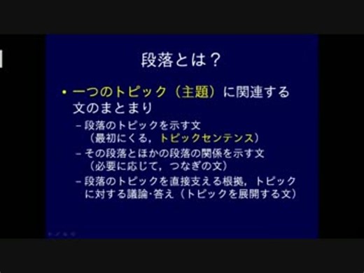 ゆっくりが論文の書き方を教えるよ 第5回 段落の組み立て方