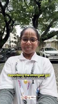 Annanya Chinta the strongest girl 🥺🫶