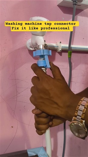 washing machine tap connector fixing #washingmachine #best #tecnician #lg #diy #trending #best #home