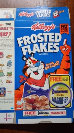 90smoment on Instagram: "Kellogg's Frosted Flakes Commercial in 1993. #kelloggs #frostedflakes #tonythetiger #hockey #90stv #90scommercials #1993 #commercial #cereal #cornflakes #breakfastcereal #nostalgia #90saesthetic #streethockey #childhood #childhoodmemories"