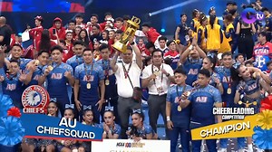 SIX-PEAT COMPLETE 🏆 The AU Chiefsquad remain on top and clinch the centennial NCAA Cheerleading crown! #NCAA100 #NCAASigloUno #GMASports #GMASynergy | GMA News