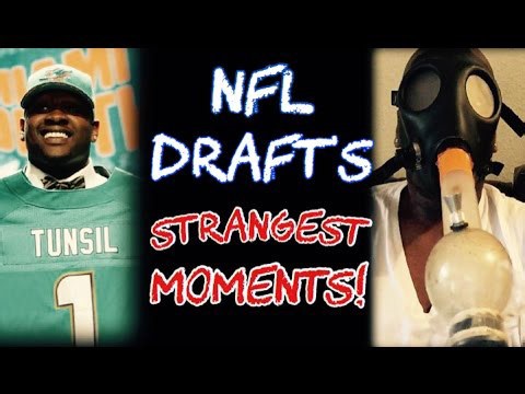 The NFL Draft’s Strangest and Most Shocking Moments