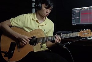 Playing 'Am I Wrong' on Electric Guitar | Fingerstyle Tutorial