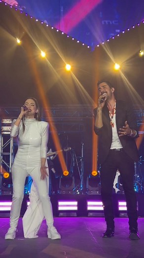 Encuentro musical épico entre Alex Ubago y Paty Cantú