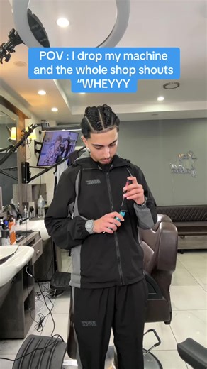 Funny Barber Shop Skit: Dropping the Machine