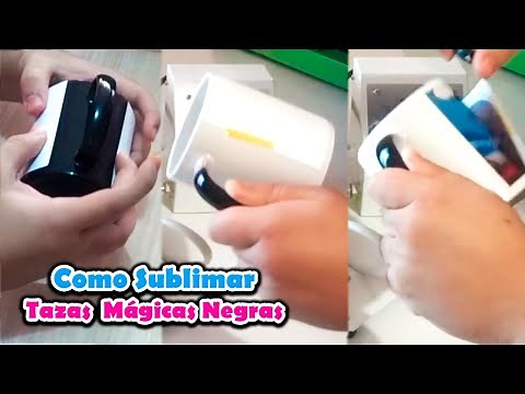 Como sublimar taza magica paso a paso