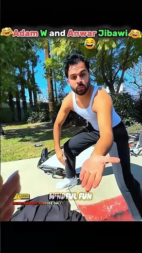 @mindfulfun 🥶👺 Adam W and Anwar Jibawi (Part 18)☠️ #Minux_1M #trollface #edit