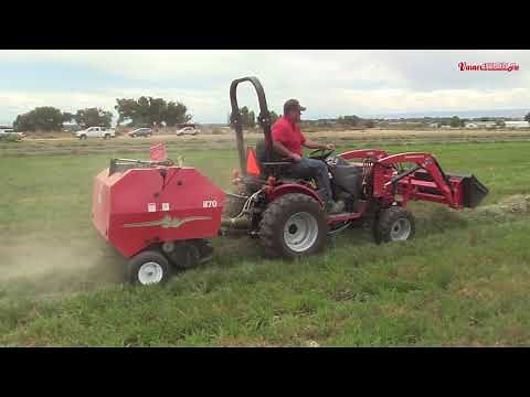 A Round Baler You Can Run with a 20 Horsepower Tractor | Mahindra