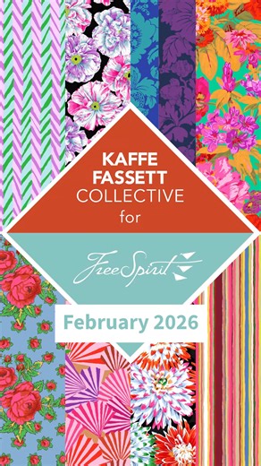 ✨ Meet Your Next Favorites from the Kaffe Fassett Collective ✨ The February 2026 collection = 50 stunning prints: 🎨 Bold new designs by Kaffe Fassett 🌺 Reimagined classics from Brandon Mably & Philip Jacobs 🌀 Plus two new 108” quilt backs! Think rich, saturated colors. Large-scale florals. Botanicals, abstracts, and geometrics all with the signature maximalist flair you love. Perfect for: ✔️ Dynamic quilts ✔️ Trendy garments ✔️ Chic bags ✔️ Vibrant home décor (and so much more!) 👉 Tag your f