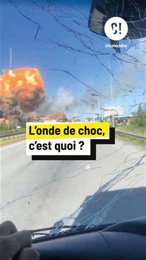 CurieuxLive on Instagram: "C'est quoi une onde de choc ? 💢 Après une explosion, une onde de choc peut se propager. Jeremy @lechimistefr_ nous explique comment elle se crée, et pourquoi elle peut causer plus de détails que l'explosion elle-même. #curieux #curieuxlive #courtdecalesource #lesavoircestlepouvoir #physique"