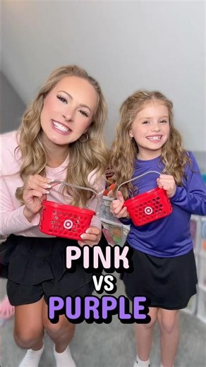 PINK VS PURPLE SQUISHY HUNT 🩷💜 #trending #viral #satisfying #colors #shopping #tiktok #squishy