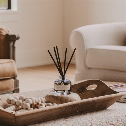 Coastal Lemon Reed Diffuser: Summer Scented Reed Diffuser Gift Set for Home - Etsy