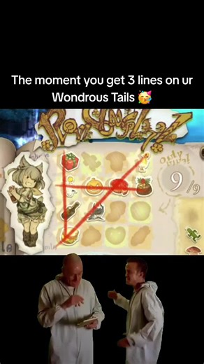 The moment you get 3 lines on ur Wondrous Tails 🥳 #ffxiv #ff14 #finalfantasyxiv #finalfantasy #fyp