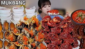 【Soyoubi】中字 | 韩式酱蟹 酱蝦&酱鲍鱼配米饭