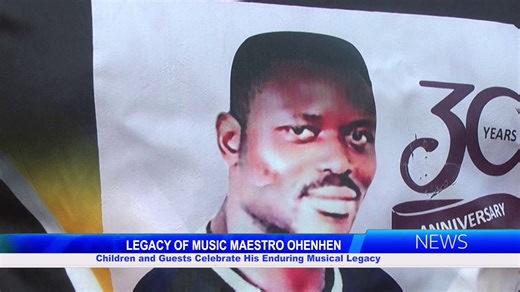 OHENHEN 30TH REMEMBRANCE: Children and Guests Celebrate His Enduring Musical Legacy. The two-day event marking the 30th anniversary of the late musical icon, Osakpanwan Ohenhen, has concluded with a music concert in Benin City. Efosa Uwangue reports that several musicians took center stage to honor the late maestro. www.itvradiong.com/live www.youtube.com/itvradiong www.facebook.com/itvradiong www.twitter.com/itvradiong www.instagram.com/itvradiong www.tiktok.com/@itvradiong | INDEPENDENT TELEVI