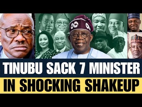 🔥Wike Weeps as Tinubu Sacks 7 Ministers in Shocking Cabinet Shake-Up Ahead of 2027 Election