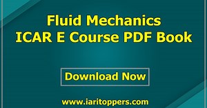 Fluid Mechanics ICAR ECourse PDF Book Download