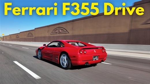 Drive the 1995 Ferrari F355 Berlinetta: Relaxing ASMR ride