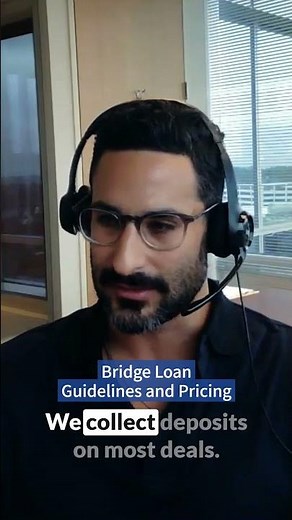 Bridge Loan Guidelines and Pricing