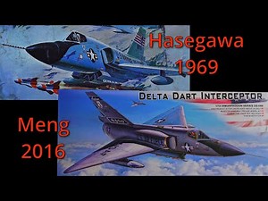 1/72 F-106 Delta Dart: Hasegawa vs Meng