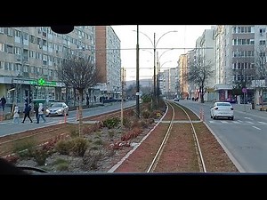 Reșița Tramway Cab Ride - Reșița Montană to Terminus.
