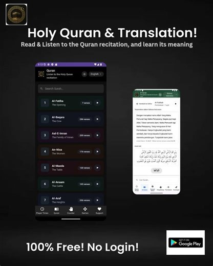 Islamic Prayer, Qibla & Quran