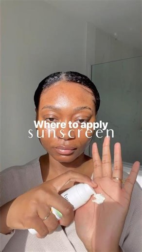 Where to Apply Sunscreen | Don’t Miss These Areas ☀️ #shorts